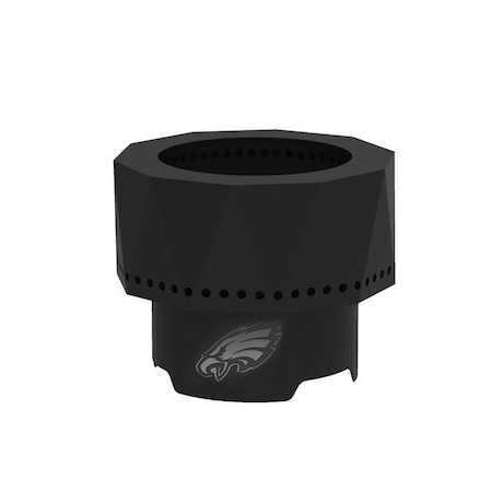 Blue Sky Outdoor Living NFL Philadelphia Eagles Ridge Portable Steel Smokeless Fire Pit with Carrying Bag, 15.76''x12.49'' PFP1513-EAGLES